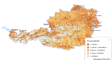 Breitbandatlas Österreich