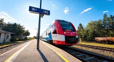 Wasserstoff-betriebener Zug. Foto: ÖBB