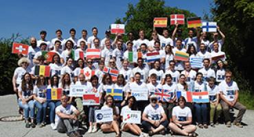 Die Studierenden der Sommerschule Alpbach 2022. Foto: FFG/ESA - M A Jakob