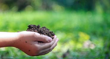 Zwei Hände mit Erde. Foto: iStock