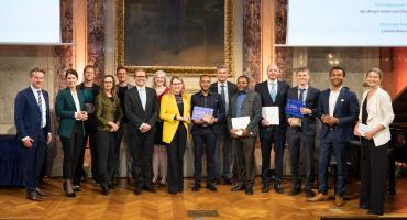 Verleihung Gründerpreis PHÖNIX in der Industriellenvereinigung.